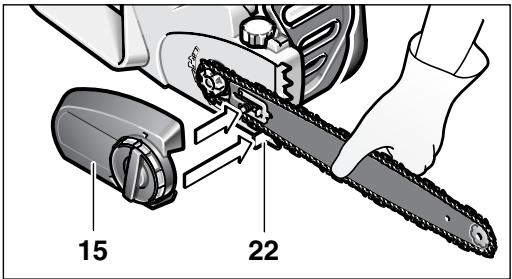 BOSCH AKE35-18S - Montaggio/Controllo della catena della sega - 6