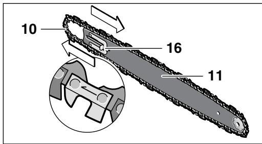 BOSCH AKE35-18S - Assembly/Tensioning Chain - 5