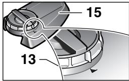 BOSCH AKE 30LI - A Montagem da serra e da corrente de serra - 1