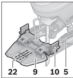 BOSCH PST750PEL - Controllo della linea di taglio per tagli obliqui - 1