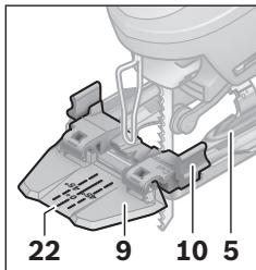 BOSCH PST 8000 PEL - Contrôle du tracé pour coupes biais - 1