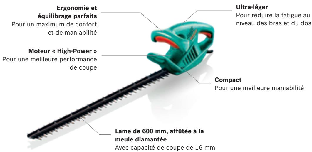 BOSCH ARM 3650 - Taille-haies AHS 60-16. - 3