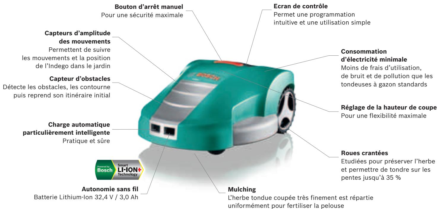 BOSCH ARM 3650 - Tondeuse robot Indego. - 1