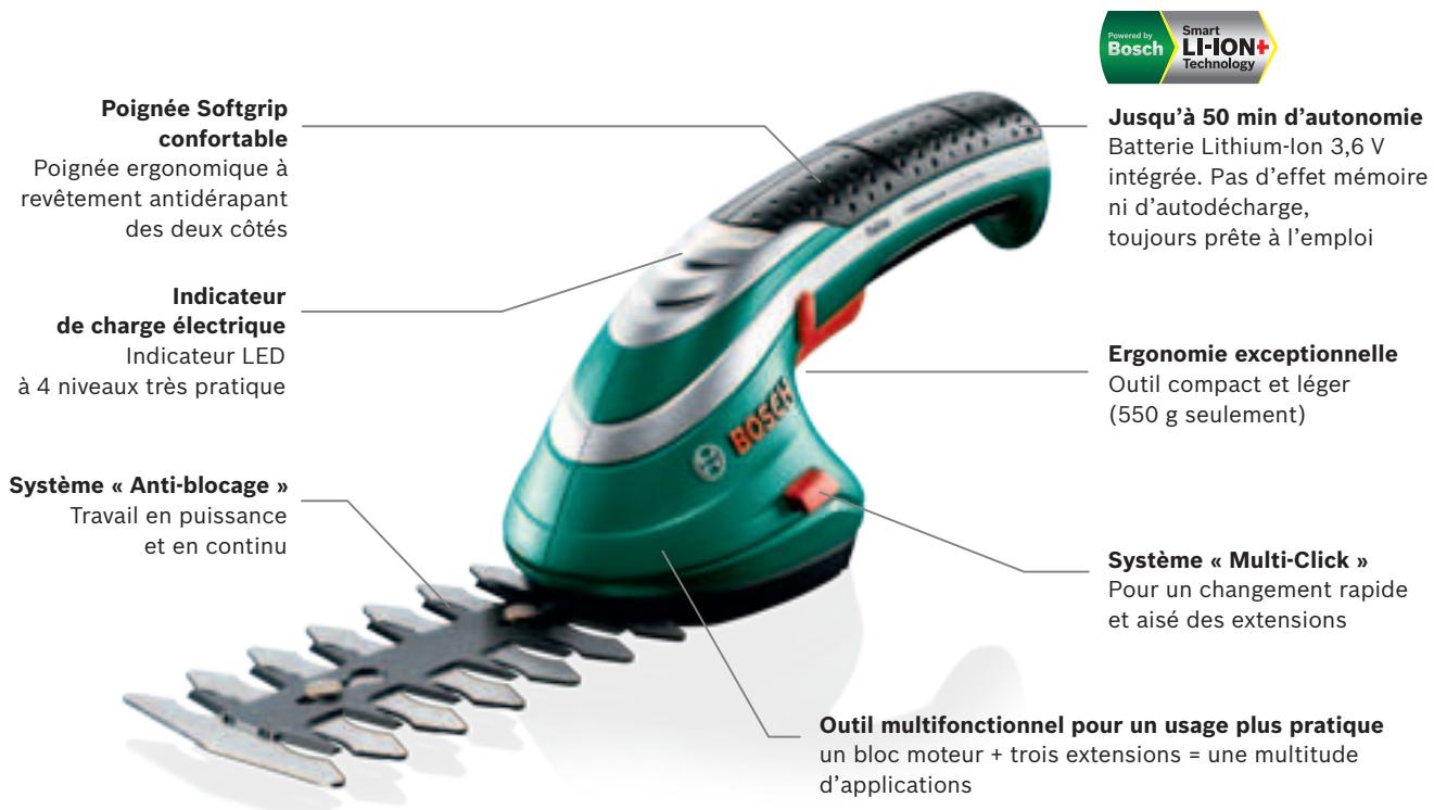 BOSCH ARM 3650 - Sculpthe-haies Bosch - 1