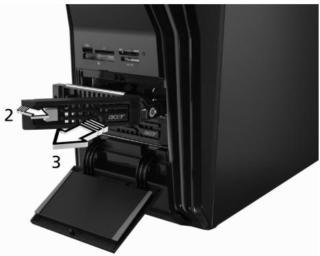 ACER ASPIRE PREDATOR G5920 - Ajouter un disque dur - 2