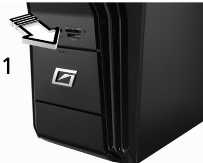 ACER ASPIRE PREDATOR G5920 - Pour retirer un disque dur : - 1