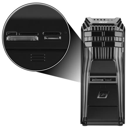 ACER ASPIRE PREDATOR G5920 - Utiliser le lecteur de cartes mémoire - 1
