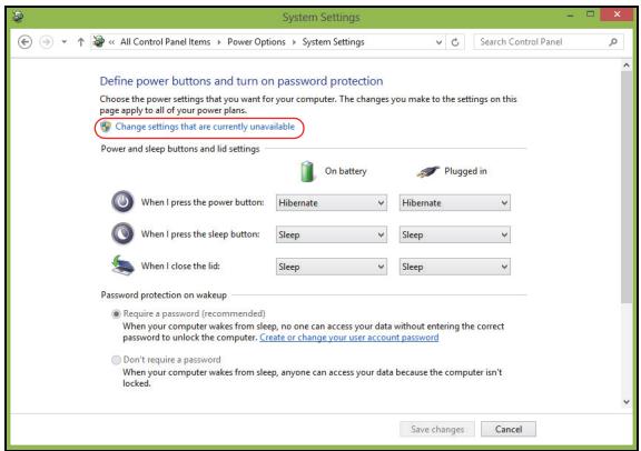 ACER TRAVELMATE P253-E-B8304G50MNKS - Disable Fast startup - 2