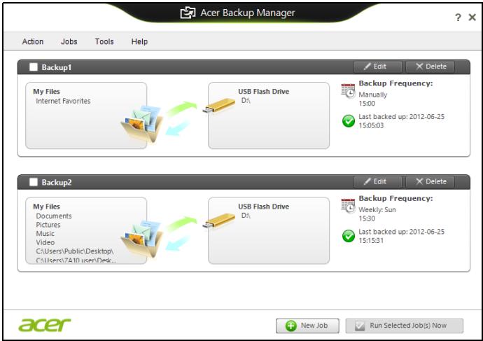 ACER V3-571G32344G1TMAKK - Acer Backup Manager - 4