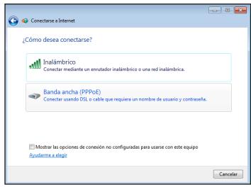 ASUS EEEBOX PC EB1033-B012G - Selezione Banda ancha (PPPoE) y hagablick en Siguiente. - 1