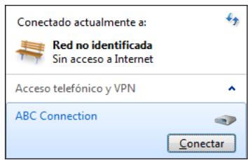 ASUS EEEBOX PC EB1033-B014E - Hagablick en el icono de red de la barra de tareas y, a continuacion,enlaconexion que acaba de create. - 1