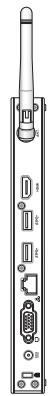 ASUS EEEBOX PC EB1033-B014E - Verbinding makes met Wi-Fi via draadloze antenna - 2