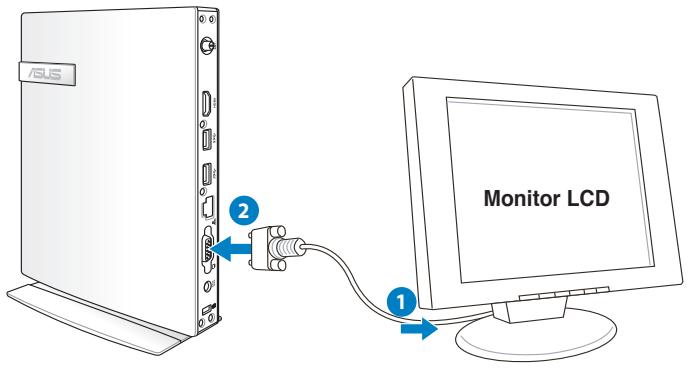 ASUS EEEBOX PC EB1033-B014E - Ligar a um monitor - 1
