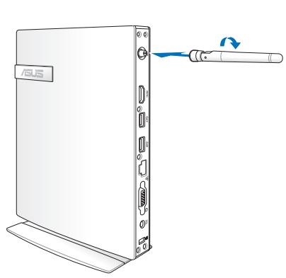 ASUS EEEBOX PC EB1033-B014E - Conexión Wi-Fi a工程技术 de una antenna inalámbrica - 1