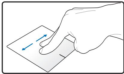 ASUS N76VJ-T5015H - Illustrations sur l'utilisation du pavé tactile - 9