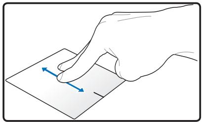 ASUS N76VJ-T5015H - Illustrations sur l'utilisation du pavé tactile - 8