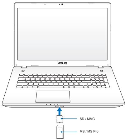 ASUS N76VJ-T5015H - Lecteur de carte mémoire Flash - 2
