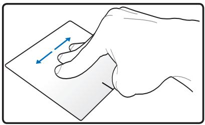 ASUS N76VJ-T5015H - Illustrations sur l'utilisation du pavé tactile - 12