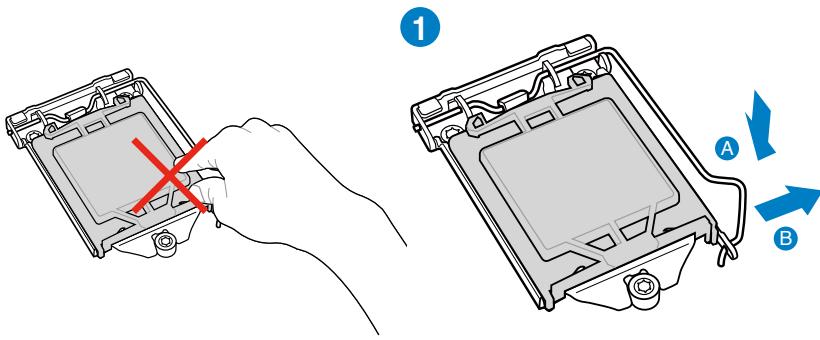 ASUS P8Z77-M - Installation du CPU - 2