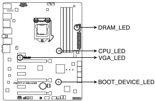 ASUS P8Z77-M - LED du POST - 1