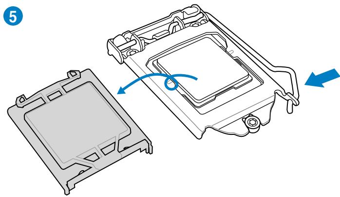 ASUS P8Z77-M - Installation du CPU - 6