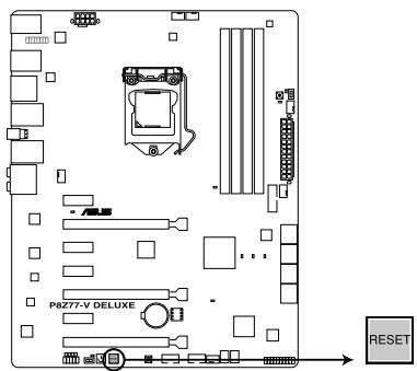 ASUS P8Z77-M - Interrupteur de réinitialisation - 1