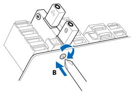 ASUS P8Z77-M - Installation du module réseau sans fil et Bluetooth Wi-Fi 802.11a/b/g/n, Bluetooth v4.0/3.0 + HS - 5