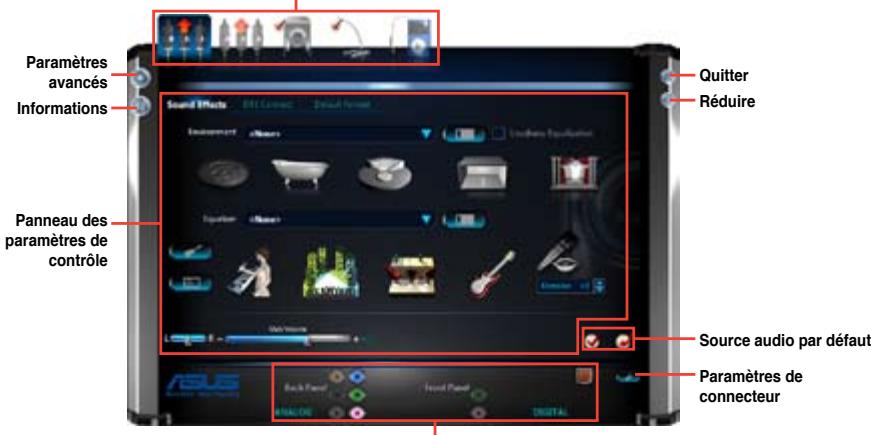 ASUS P8Z77-M - Gestionnaire Audio HD Realtek avec DTS UltraPC II sous Windows 7 - 1