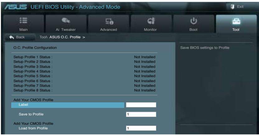 ASUS P8Z77-M - ASUS O.C. Profile - 1