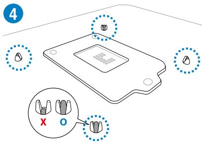 ASUS P8Z77-M - Pour installer le ventilateur/dissipateur de CPU - 4