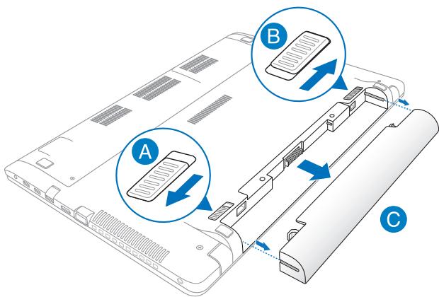 ASUS R510CC-XX577H - Installer une nouvelle batterie (sur une sélection de modèles) - 1