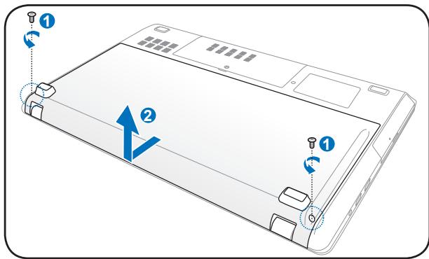 ASUS R900VJ-YZ006H - Removing the primary 3.5" hard disk drive - 1