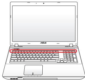 ASUS R900VJ-YZ103H - Colored Hot Keys - 1