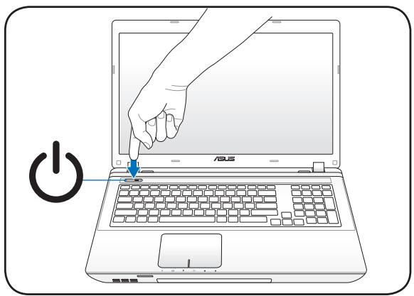 ASUS R900VJ-YZ103H - Turning on the Power - 1