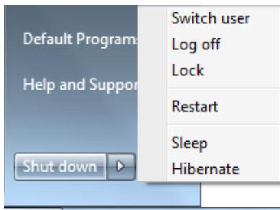 ASUS R900VJ-YZ103H - Power Options - 1