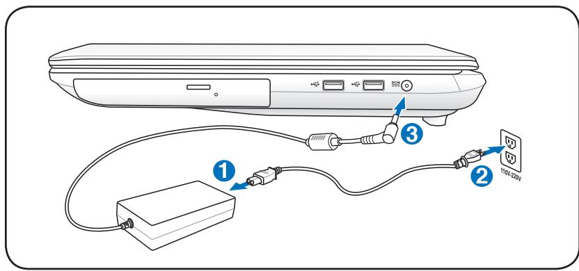 ASUS R900VJ-YZ103H - Using AC Power - 1