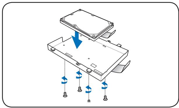 ASUS R900VJ-YZ103H - Installing the primary 2.5" hard disk drive - 1