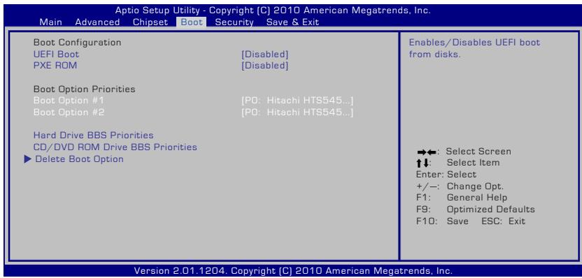 ASUS R900VJ-YZ105H - On the Boot screen, select Boot Option #1. - 1