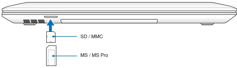 ASUS R900VJ-YZ105H - Flash Memory Card Reader - 2