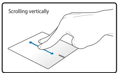 ASUS R900VJ-YZ105H - Touchpad Usage Illustrations - 7