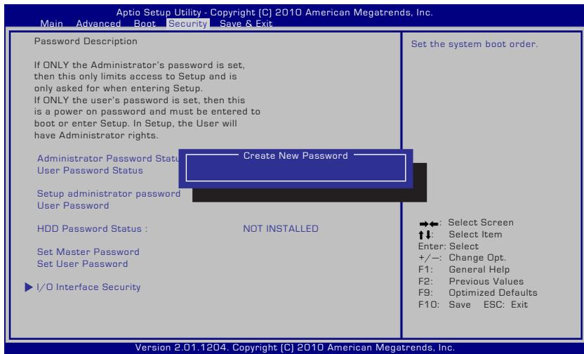 ASUS R900VJ-YZ105H - HDD Password - 1