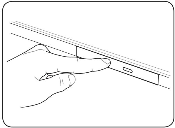 ASUS R900VJ-YZ105H - Inserting an optical disc - 4