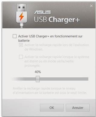 ASUS X75VD-TY181H - Paramètres d'USB Charger+ - 2