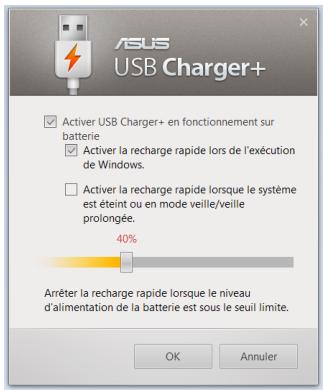 ASUS X75VD-TY181H - Paramètres d'USB Charger+ - 3