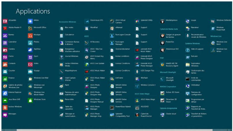 ASUS ET2221INTH-B024K - Liste complète des applications - 1