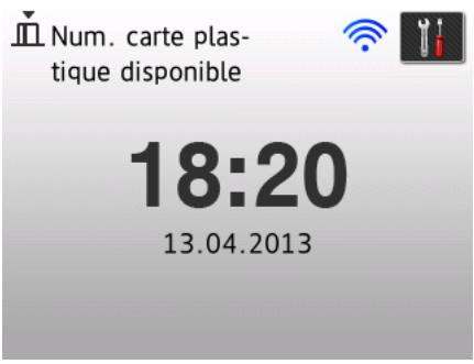 BROTHER ADS1100WUN1 - Mode horloge (uniquement lorsque le capot supérieur est fermé) - 1