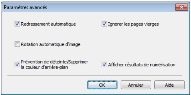 BROTHER ADS1100WUN1 - Modification des Paramètres de numérisation vers ordinateur (Windows®) - 3