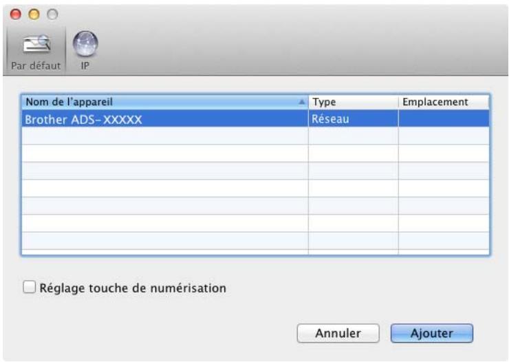 BROTHER ADS1100WUN1 - Configuration de la numérisation réseau pour Macintosh - 3