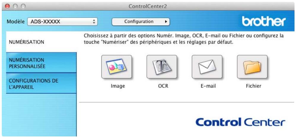 BROTHER ADS1100WUN1 - Configuration de la numérisation réseau pour Macintosh - 1