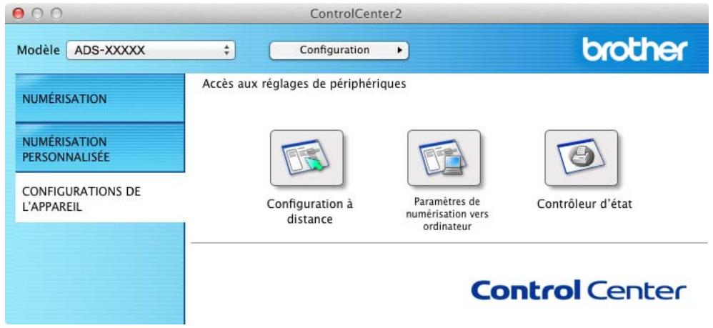 BROTHER ADS1100WUN1 - Activation/Désactivation de la fonction Chargement automatique (ControlCenter2) - 1